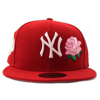 NEW ERA NEW YORK YANKEES ROSE 1999 WORLD SERIES 59FIFTY FITTED HAT