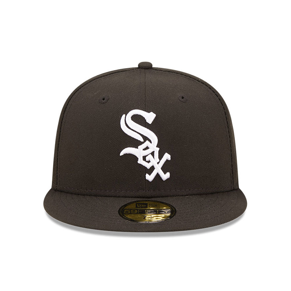 NEW ERA WHITE SOX CHICAGO MLB CLOUD BLACK 59FIFTY Fitted Cap