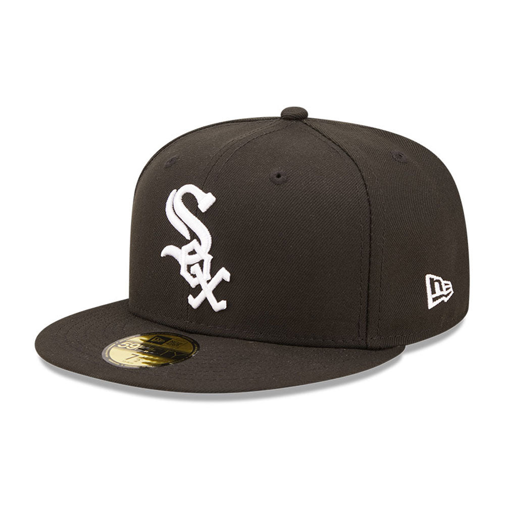 NEW ERA WHITE SOX CHICAGO MLB CLOUD BLACK 59FIFTY Fitted Cap